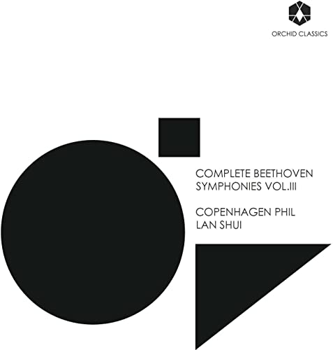 CD cover for Beethoven symphonies, volume 3, by Copenhagen Phil.