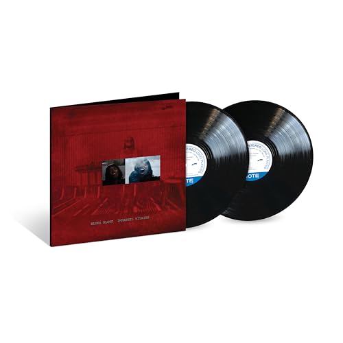 Double vinyl record of Immanuel Wilkins’ “Blues Blood” with red cover art.