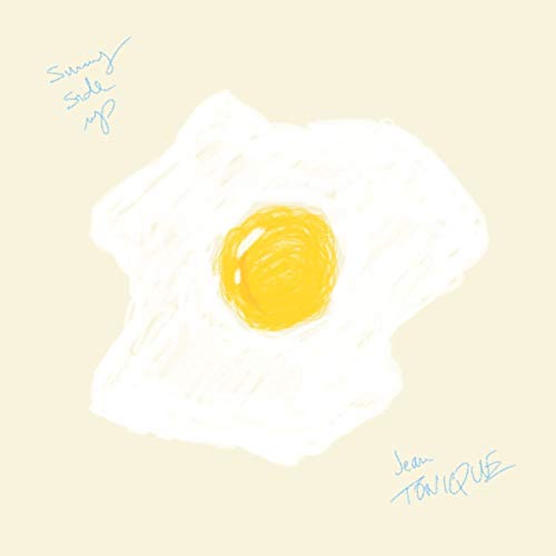 CD cover with a hand-drawn illustration of a sunny-side-up egg.