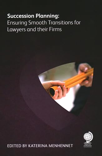 Book cover: "Succession Planning" with hands passing a baton through a hole.