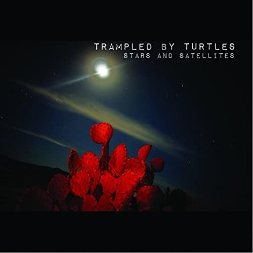 Album cover: red cacti silhouette against a starry night sky.