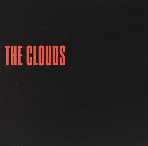 Black album cover with red text reading "THE CLOUDS".