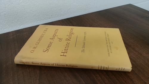 Some Aspects of Hittite Religion