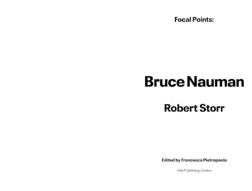 Focal Points: Bruce Nauman