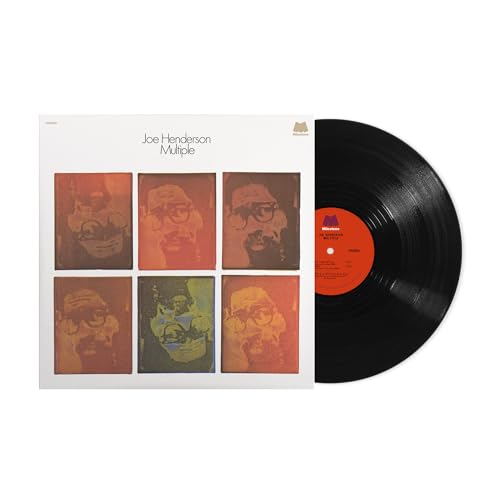 Joe Henderson’s “Multiple” vinyl record with a collage cover and orange label.