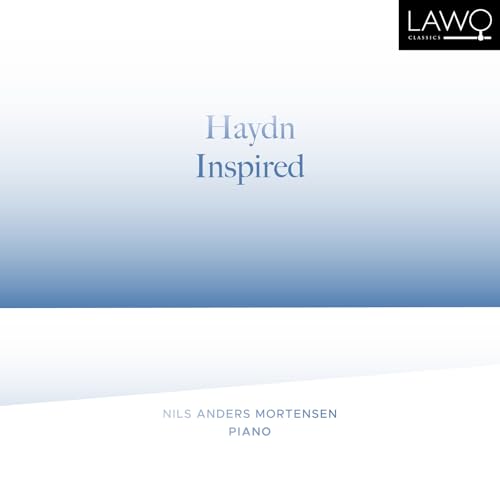 CD cover for “Haydn Inspired” by Nils Anders Mortensen, piano.