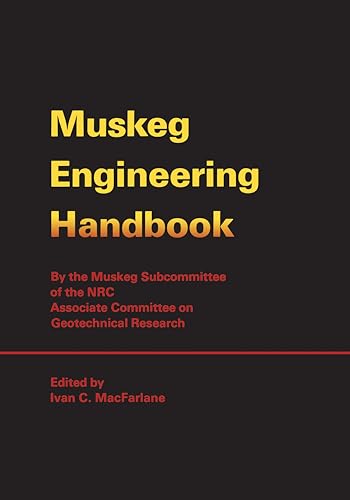 Book cover: "Muskeg Engineering Handbook" with red and gold text.