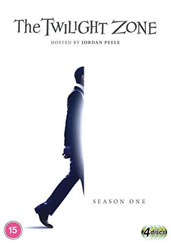 DVD cover for "The Twilight Zone" Season One, silhouette of a man walking.