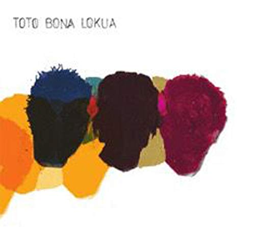 Album cover with abstract, colorful brushstrokes resembling four faces.