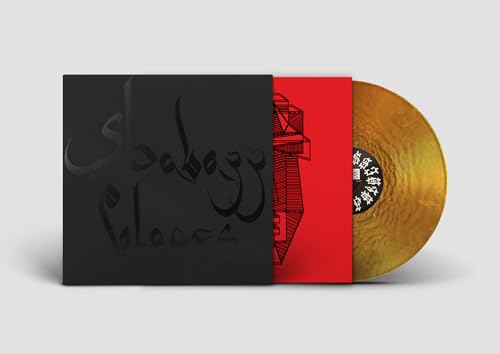 Shabazz Palaces “Black Up” vinyl record with black sleeve and red insert.