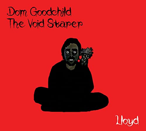 CD cover: man with cat, dark silhouette on red background.