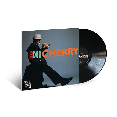 Don Cherry "Art Deco" vinyl record with a portrait of the musician.