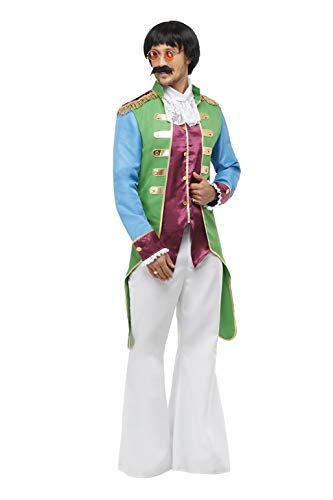 Smiffys 52209M Party Jacket, Men, Multi-colour, M - Size 38"-40"