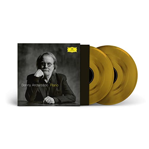 Benny Andersson "Piano" double vinyl record set in a black box.