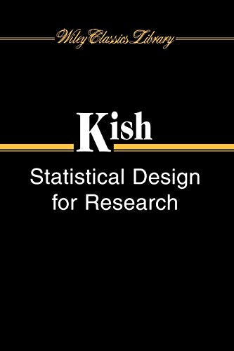 Statistical Design for Research