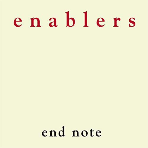 CD cover for "Enablers - End Note" with red and black text.