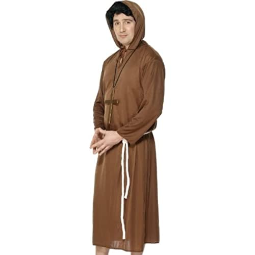 Smiffys Monk Costume M - Size 38"-40" Brown