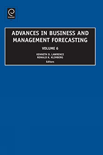 Advances in Business and Management Forecasting