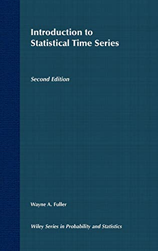 Introduction to Statistical Time Series
