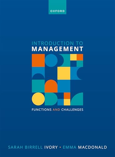 Introduction to Management : Functions and Challenges