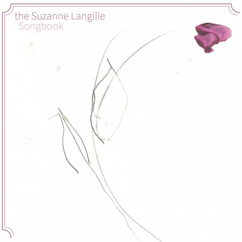 CD cover: “Suzanne Langille Songbook” with abstract floral sketch.