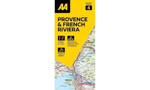 AA Road Map Provence & French Riviera : 3