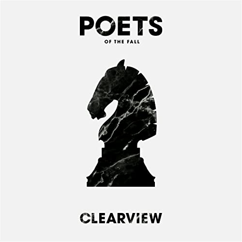 Poets Of The Fall" album cover with a black, marbled knight chess piece.