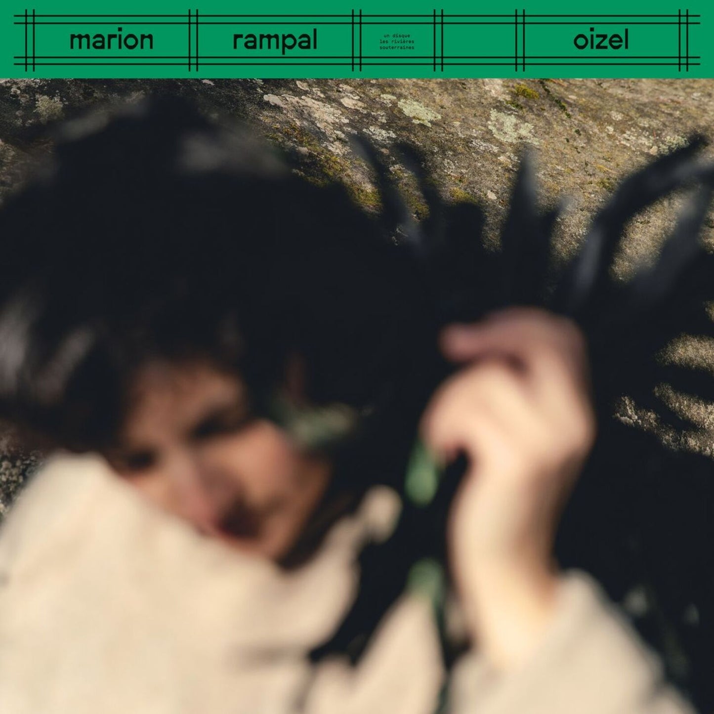 CD cover for Marion Rampal’s “Oizel” featuring a blurred portrait.