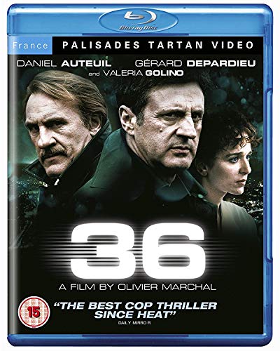 36" Blu-ray cover featuring Daniel Auteuil, Gérard Depardieu, and Valeria Golino.