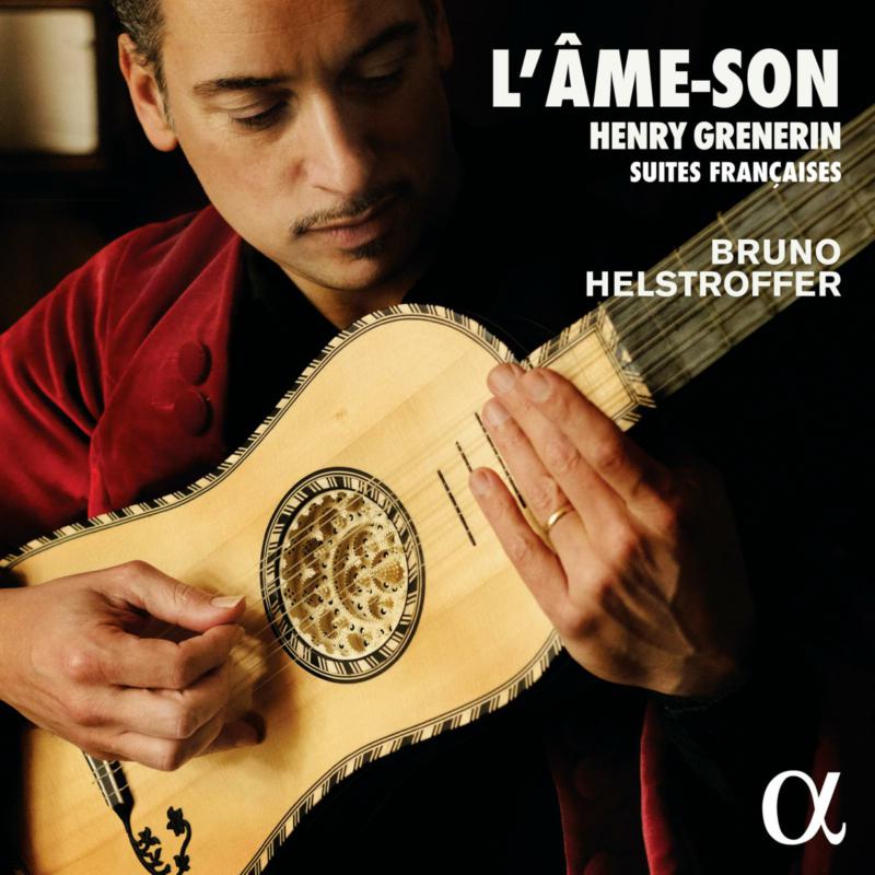 CD cover featuring a man with a lute, titled “L’Âme-Son”.