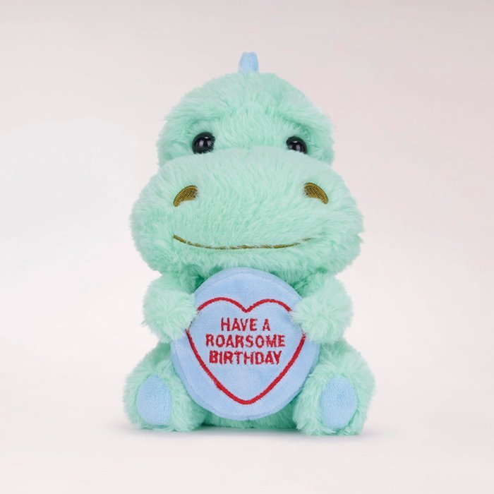 Love Hearts 7" Roarsome Birthday Plush Gift