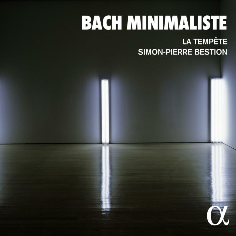 Black background with three illuminated white pillars, album cover art.