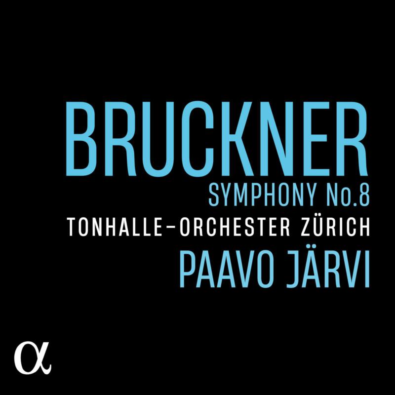 CD cover for Bruckner’s Symphony No. 8 by Paavo Järvi and Tonhalle-Orchester.