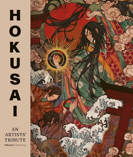 Book cover featuring Hokusai-inspired illustration of figures and waves.
