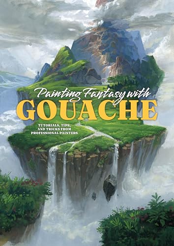 Book cover depicting a fantasy landscape with floating islands and waterfalls.
