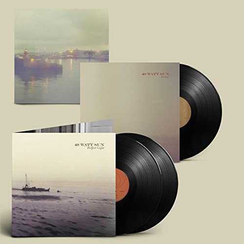Vinyl record set for 40 Watt Sun A Perfect Light with covers and discs.