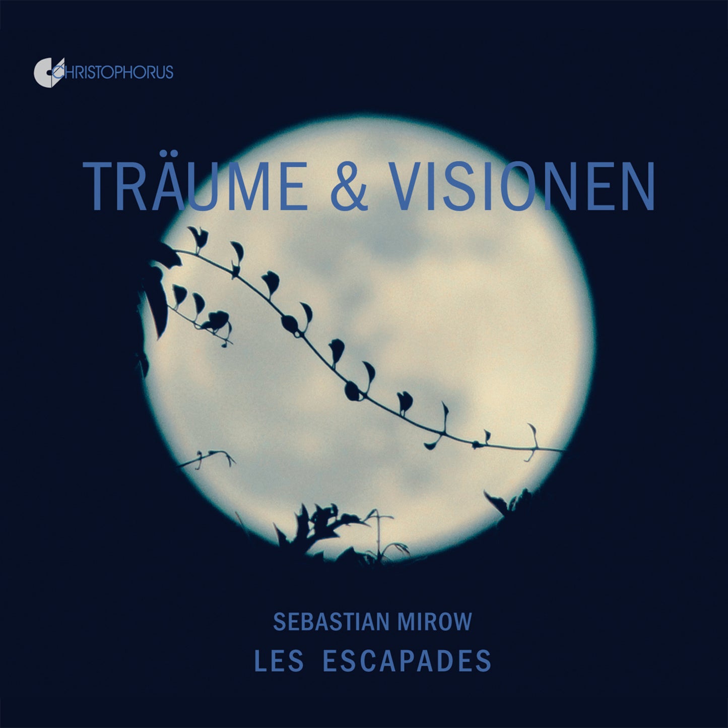 CD cover: full moon with silhouetted birds and branches.