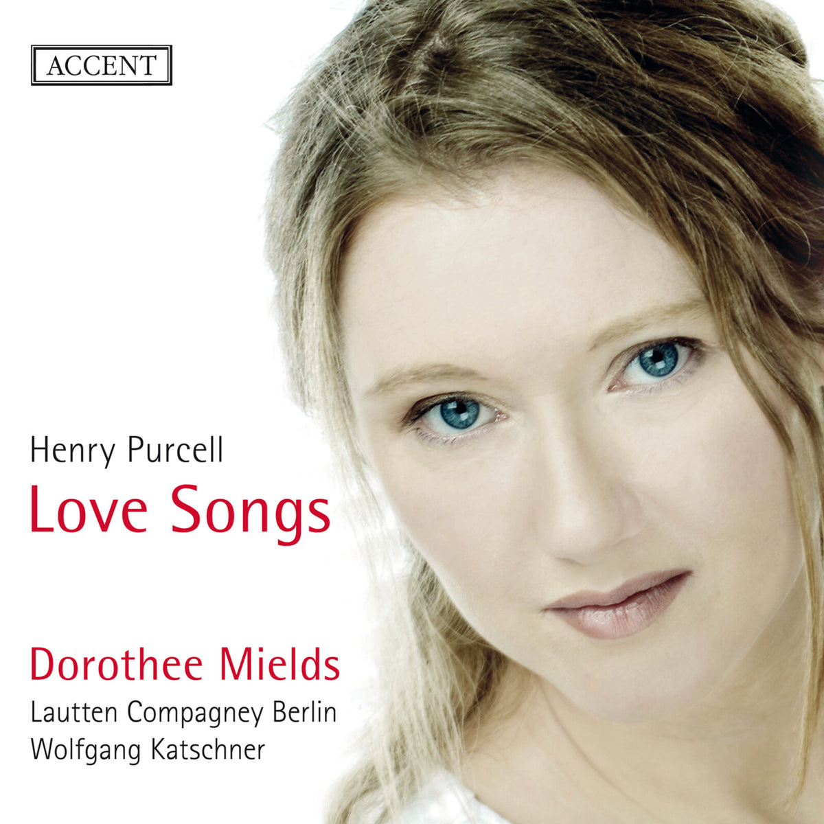 CD cover featuring a portrait of Dorothee Mields, a singer.