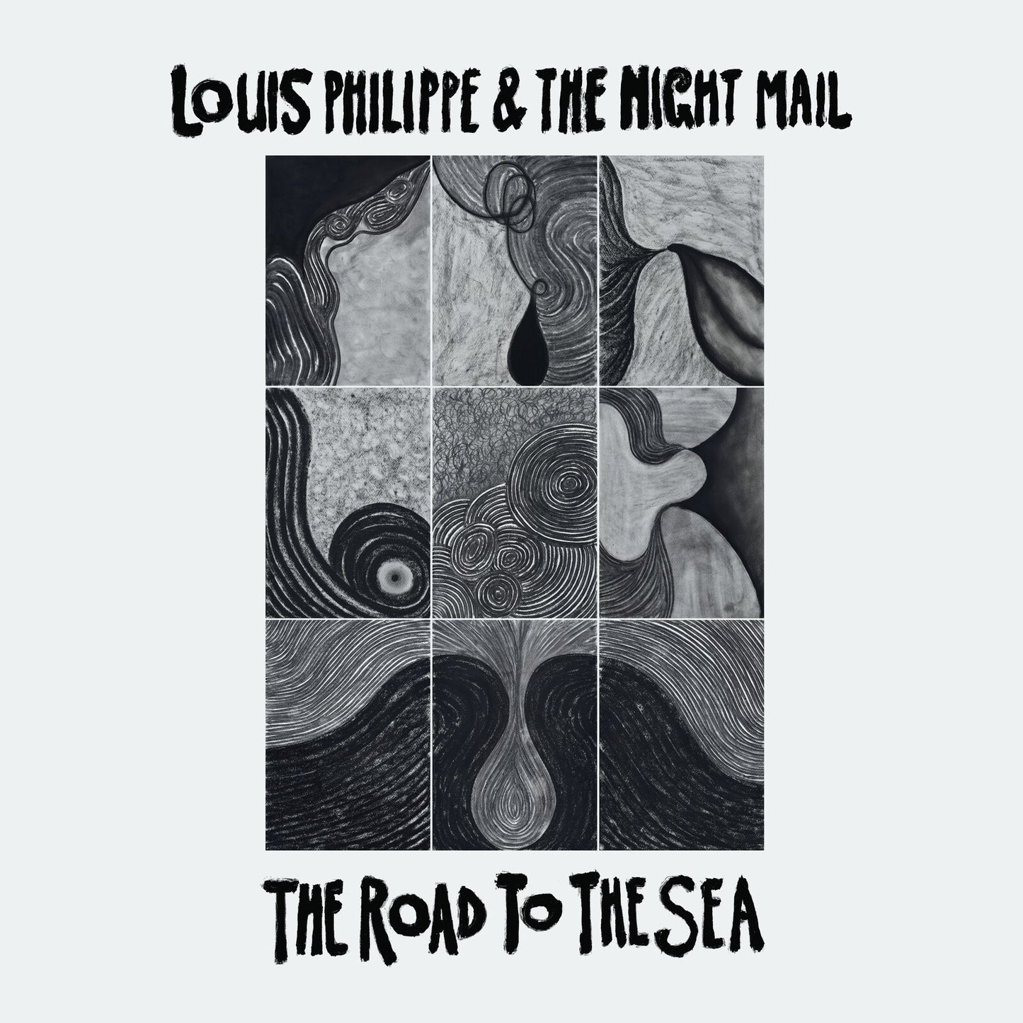 Album cover for "The Road To The Sea" by Louis Philippe & The Night Mail.