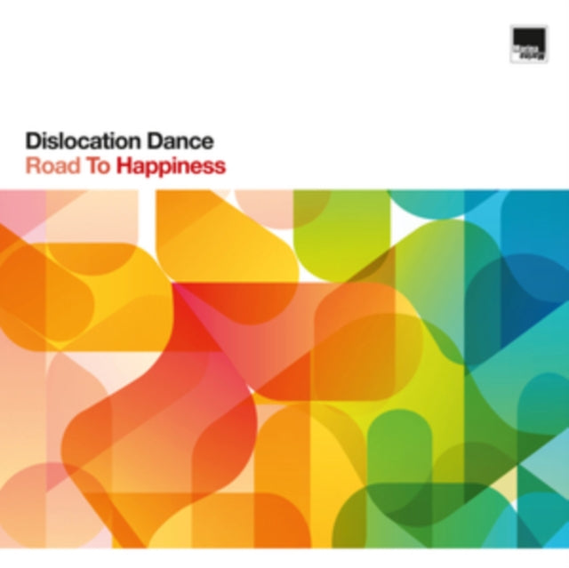 CD cover with abstract overlapping colorful circles and text.