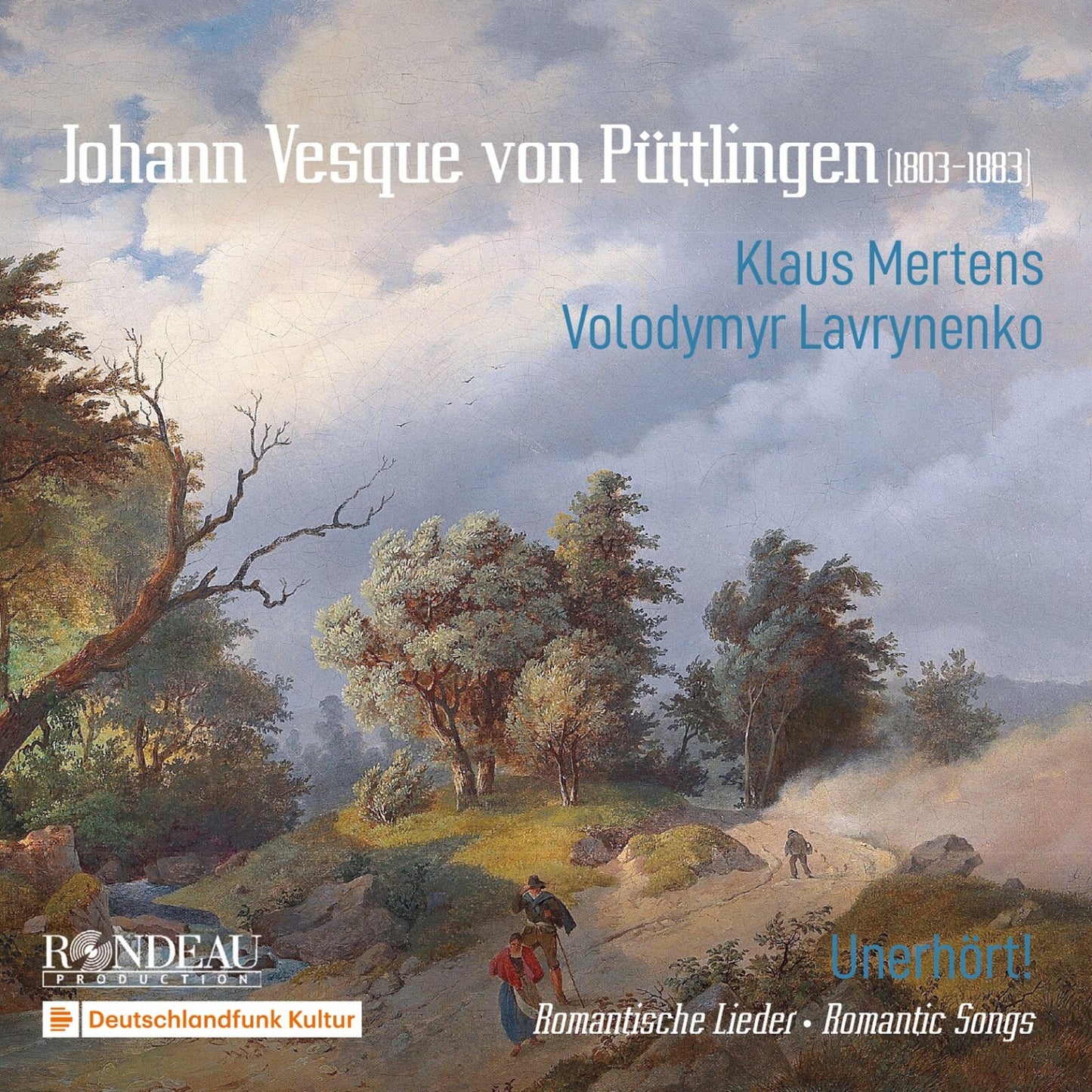 CD cover: landscape painting with names "Mertens/Lavrynenko - Puttlingen".