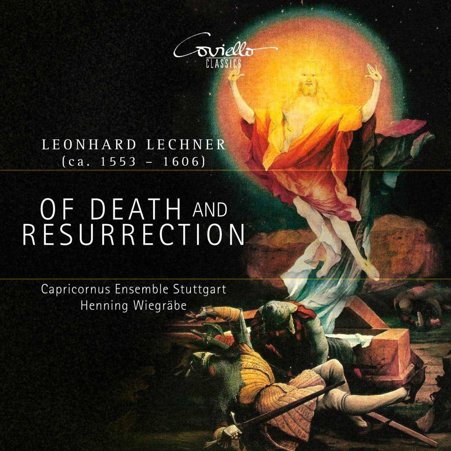 CD cover depicting a Renaissance-style painting of a resurrection scene.