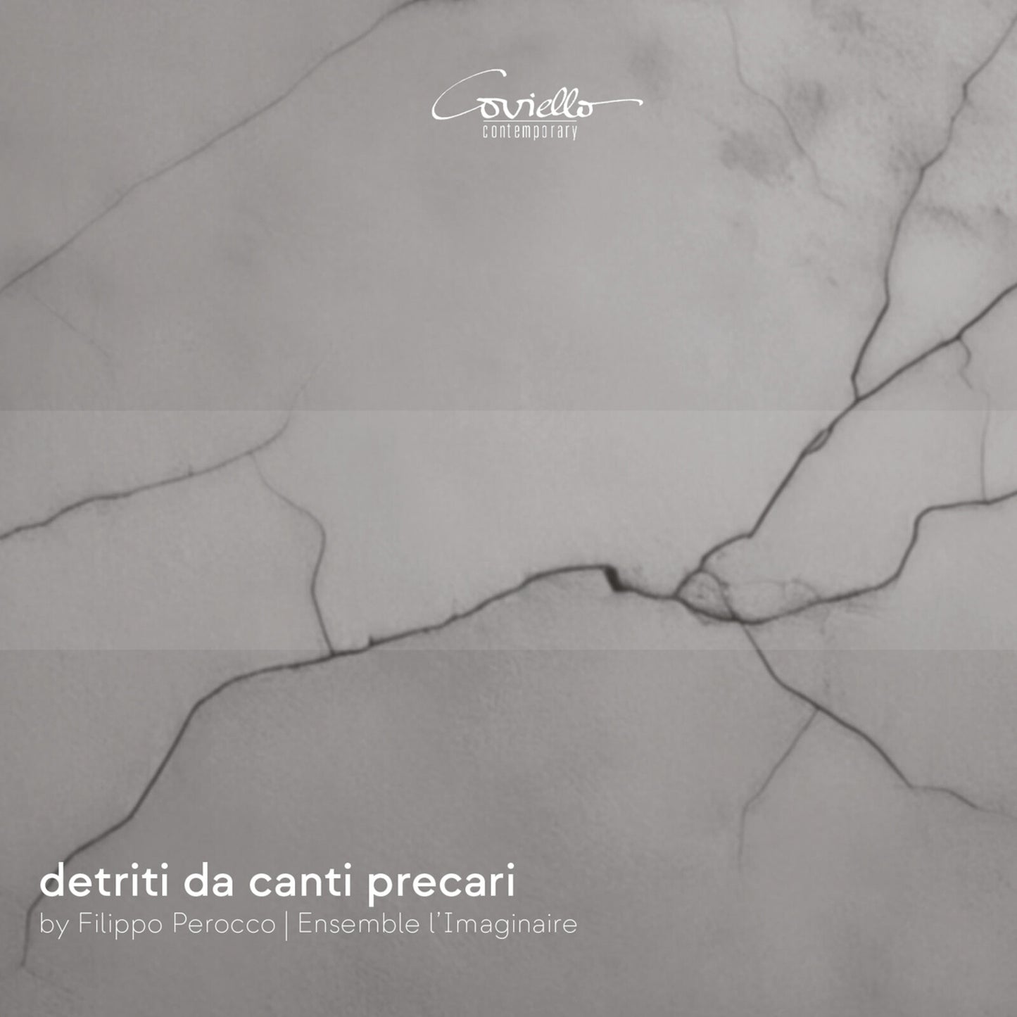 CD cover: cracked, grey surface with white text and logo.