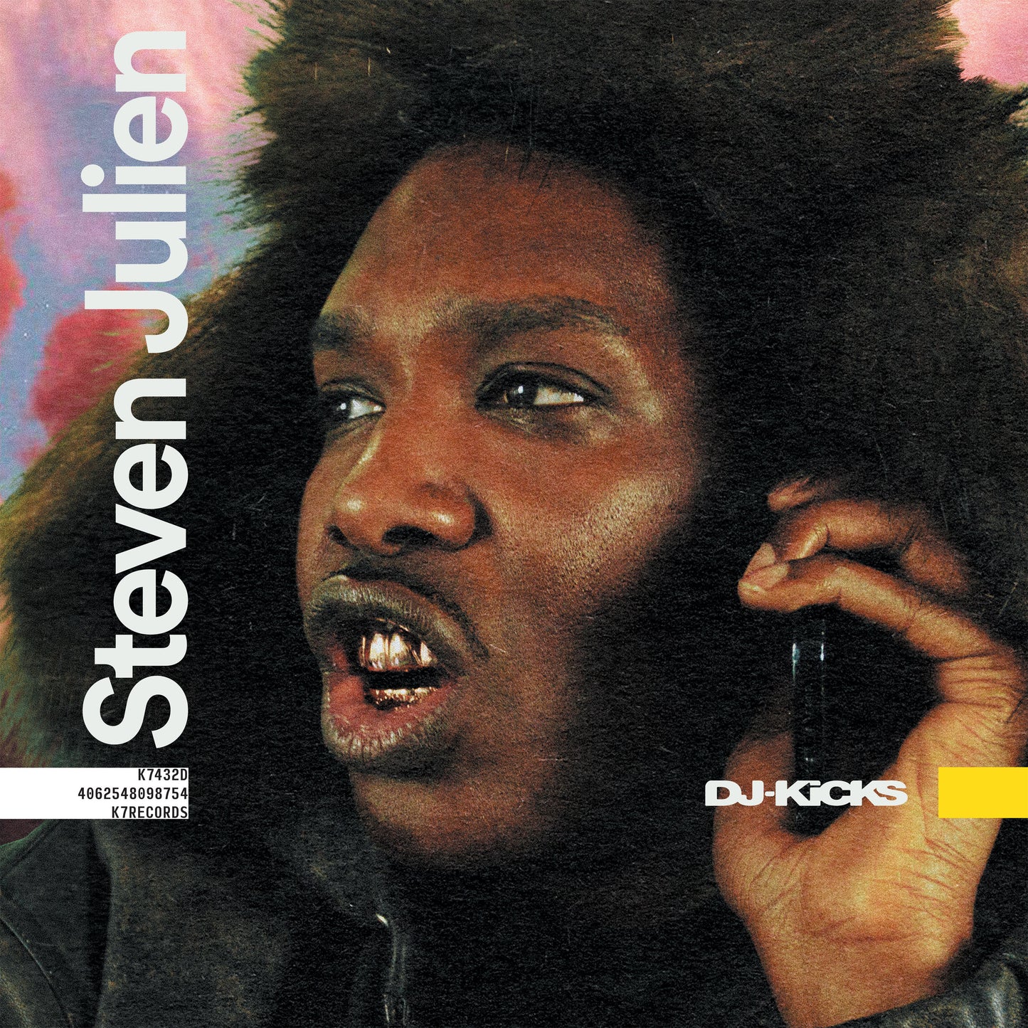 CD cover featuring a portrait of Steven Julien with bold text.