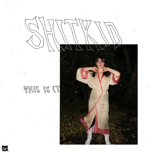 Album cover for Shitkid’s “This Is It EP” featuring a person in a robe.