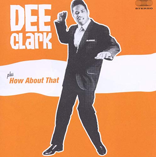 Dee Clark album cover, featuring a full-body portrait of the singer.