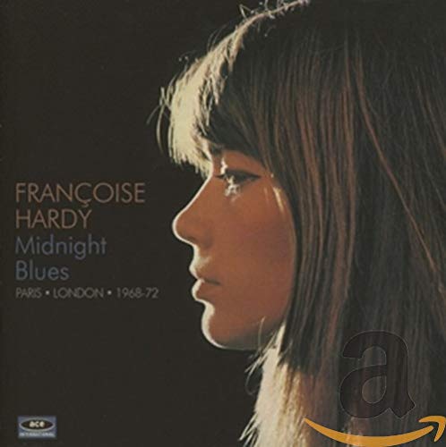 CD cover featuring a profile portrait of Françoise Hardy with dark hair.