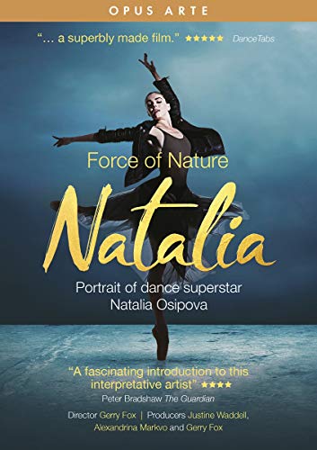 DVD cover featuring ballerina Natalia Osipova in a dynamic pose.