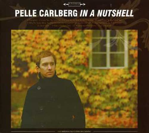 CD cover: Portrait of a man in a black coat, autumn background.