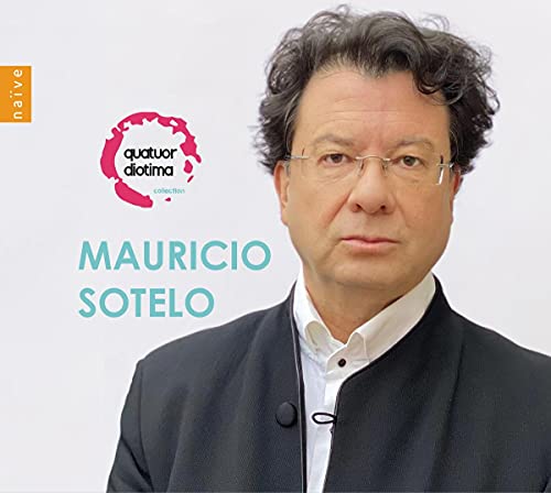 Portrait of composer Mauricio Sotelo wearing glasses and a black jacket.